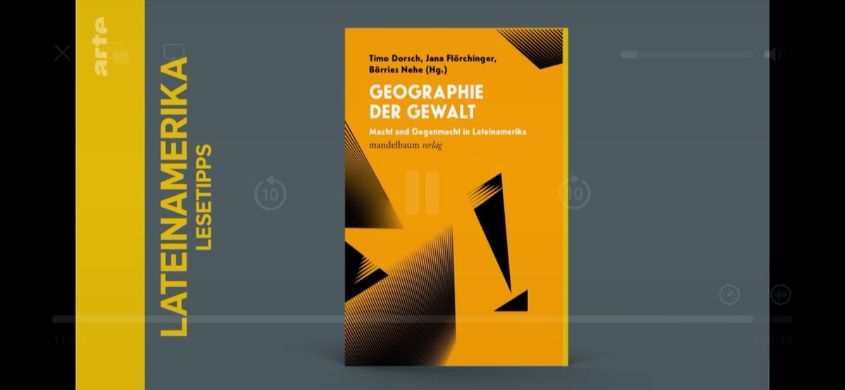 TiD00r's tweet photo. Still in the Game. Gestern war auf @ARTEde wieder eine Empfehlung für unseren Sammelband „Geographien der Gewalt“ zu sehen, den ich mit @jj_floerch &amp; @BoerriesN herausgegeben habe. Vor allem deswegen lesenswert, um in #Lateinamerika die Logiken dieses 1/3 https://t.co/OL2469xRfo https://t.co/GdFlY5a3yL