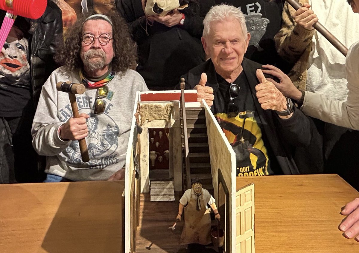 悪魔のいけにえ　50th　ジェリー役　グランパ役　サイン入りポートレート ありがとう じいさま&ジェリー】 『悪魔のいけにえ』50th