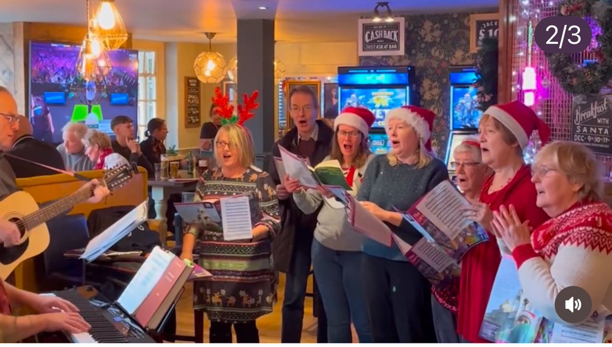 🎶🎄✨Our choir will be back at @TheAscott from around 11.30 am on Saturday 14th December. Come along, bring your friends and get into the #Christmas spirit by joining in with your favourite #Carols and Christmas songs! #Eastcote #Pinner #Community ✨🎄🎶