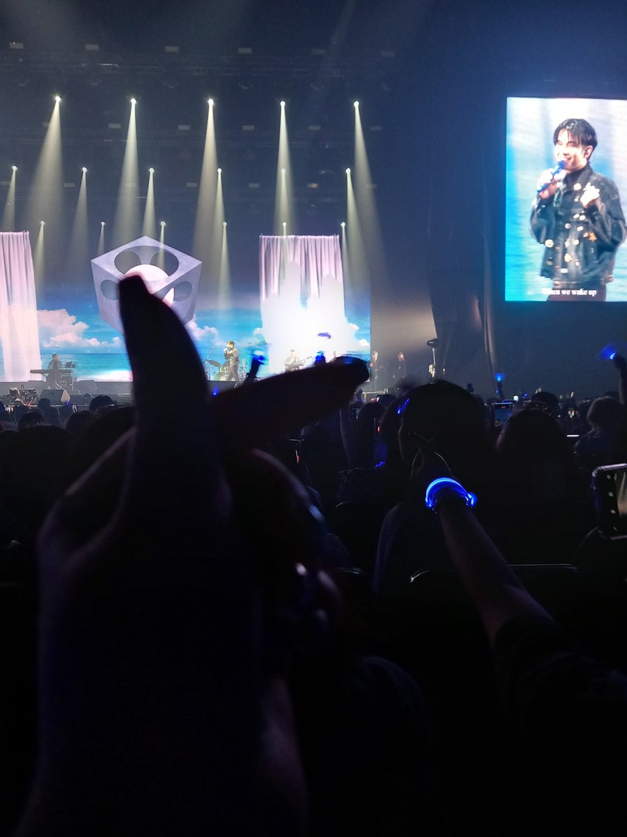 For those of you who haven't succeeded in upgrading your ticket or you feel you will be pushed back bc of the upgrades:

That's me and my far ticket in Reborn.
Section C with no luck in benefits either back then, only hi touch.

When I got this ticket initially, I cried. 
When I