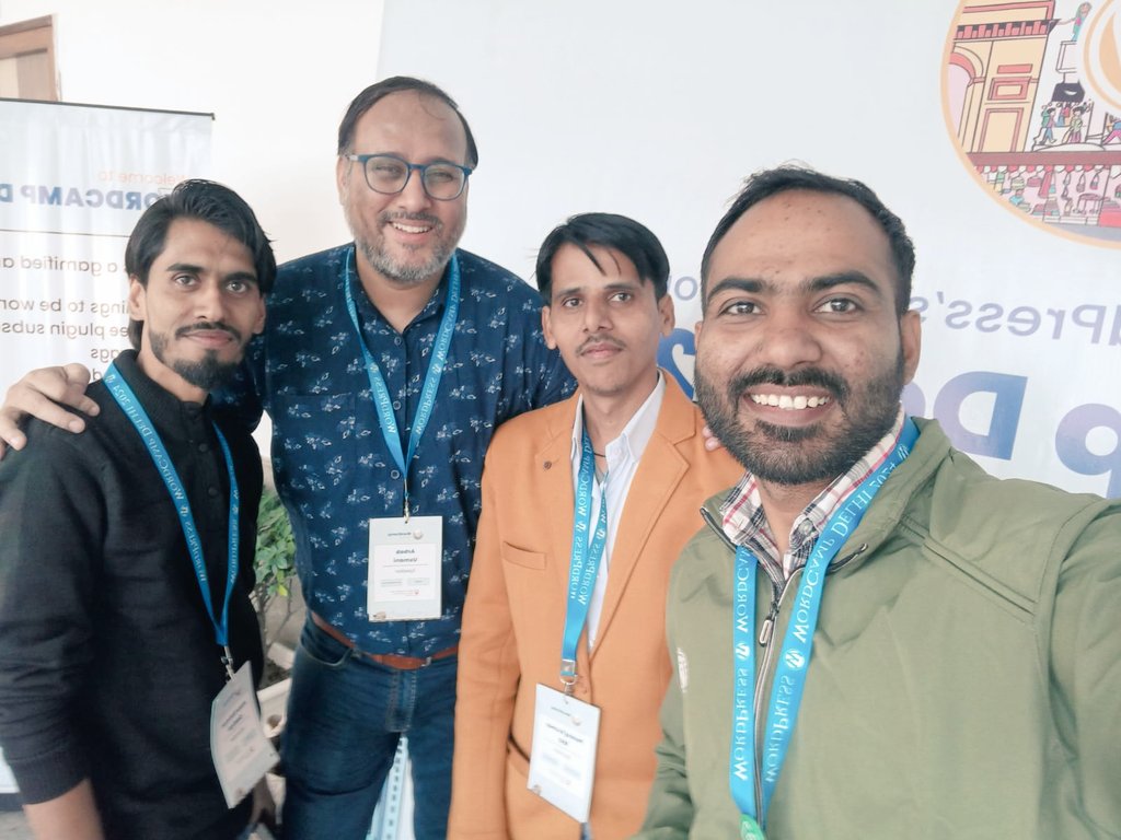 I met <a href="/realarbabusmani/">Arbab Usmani</a>, at <a href="/wordcampdelhi/">WordCamp Delhi</a> 

It was such a great event. 

The session by Arbab sir on AI-SEO was amazing 🔥. 

#wordcamp