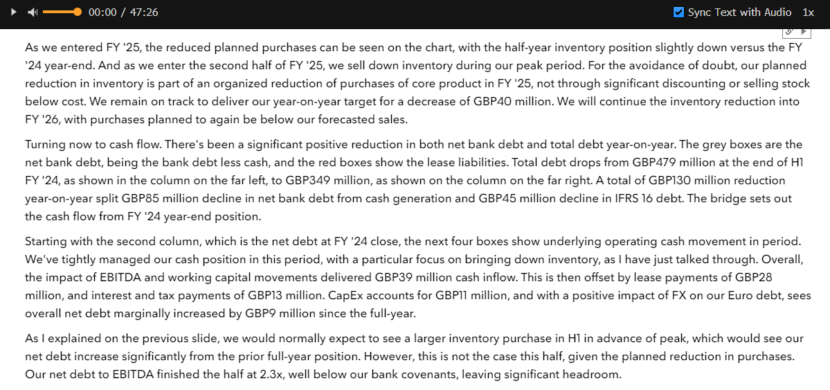 baroninvestment's tweet image. We're all in agreement that #DOCS DR MARTEENS has bottomed? I would predict 60-70% of you will think "no" but won't say it 😉

"this is a year of transition and we have made good progress with our four main objectives"