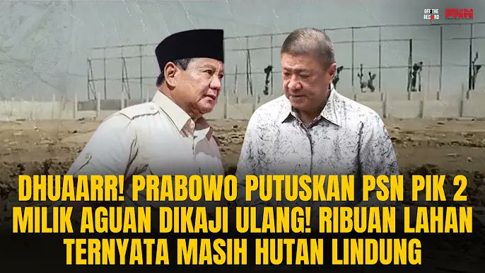 Jangan cuma dikaji doang pak, batalkan dan usut tuntas pemberi ijinnya