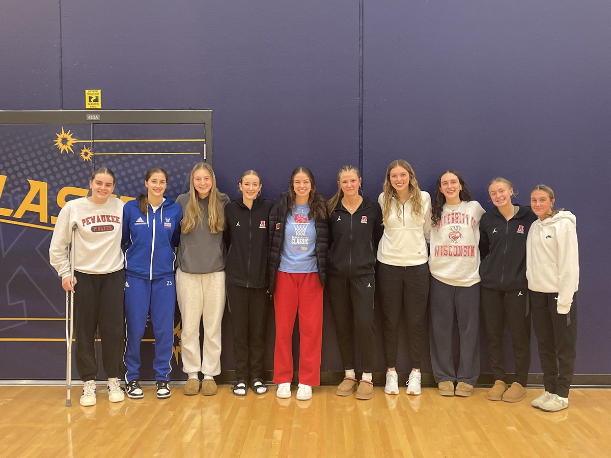 Wisconsin Lakers (@wisconsinlakers) on Twitter photo Some Laker Family yesterday at KM Classic
🖤💛💜🩶🤍
<a href="/aubreespitzner/">Aubree Spitzner</a> <a href="/KaelynNommensen/">Kaelyn Nommensen</a> <a href="/Maddiechabot26/">Maddie chabot</a> <a href="/Elly_Pete/">Ellyana Petersen</a> <a href="/libbygilmore33/">Libby Gilmore</a> <a href="/NKussow/">Natalie Kussow</a> <a href="/Taylorgifford25/">Taylor Gifford</a> <a href="/gisellejanowski/">Giselle Janowski</a> <a href="/PreslySamz/">Presly Samz</a> <a href="/MStocks30/">Maddie Stocks</a> Some Laker Family yesterday at KM Classic
🖤💛💜🩶🤍
<a href="/aubreespitzner/">Aubree Spitzner</a> <a href="/KaelynNommensen/">Kaelyn Nommensen</a> <a href="/Maddiechabot26/">Maddie chabot</a> <a href="/Elly_Pete/">Ellyana Petersen</a> <a href="/libbygilmore33/">Libby Gilmore</a> <a href="/NKussow/">Natalie Kussow</a> <a href="/Taylorgifford25/">Taylor Gifford</a> <a href="/gisellejanowski/">Giselle Janowski</a> <a href="/PreslySamz/">Presly Samz</a> <a href="/MStocks30/">Maddie Stocks</a>