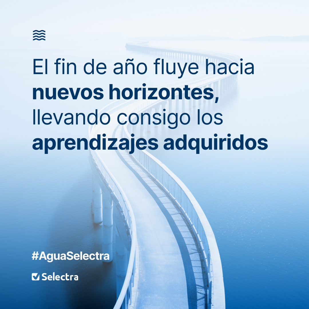 selectra_es's tweet photo. Nos acercamos al fin de año, tiempo de reflexionar sobre lo que hemos conseguido y qué buscamos para el 2025.✨📅
#frasedelmes #selectra #agua #fluye https://t.co/TdpIm2QrlW