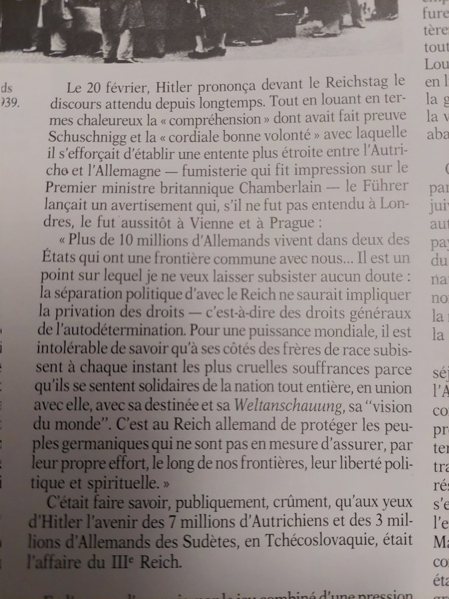 Jo_Bastre_'s tweet image. Février 1937, discours d&apos;hitler devant le Reichtag où il clame que l&apos;Allemagne nazie protégera les populations germanophones où qu&apos;elles se trouvent.
Toute ressemblance avec des personnages actuels est hélas loin d&apos;être fortuite ...
#RussiaIsANaziState
#NoPasaran
#StopPoutine