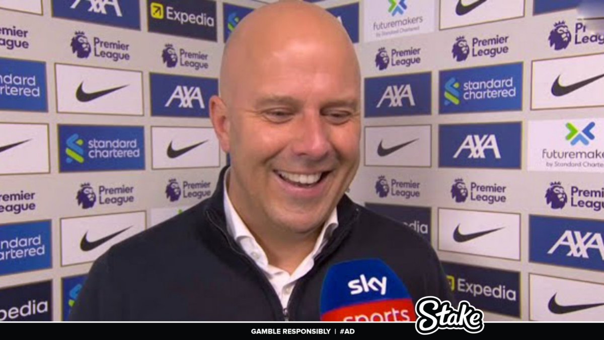 Arne Slot 🗣 "We’ve beaten Real Madrid &amp; Man City but we can't celebrate yet because Arsenal fans say we're not that good"