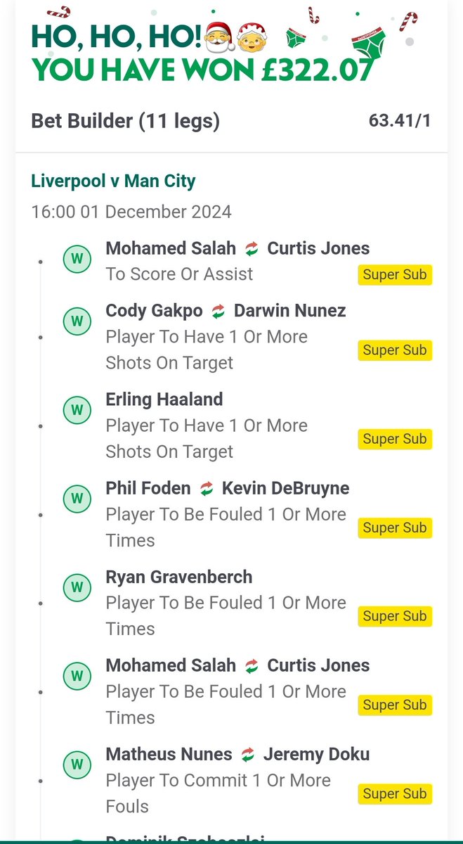 LUFCsRobbo's tweet photo. @AndyRobsonTips all off the cheat sheet. 11 legger . Thanks andy https://t.co/RviKlnZXrH