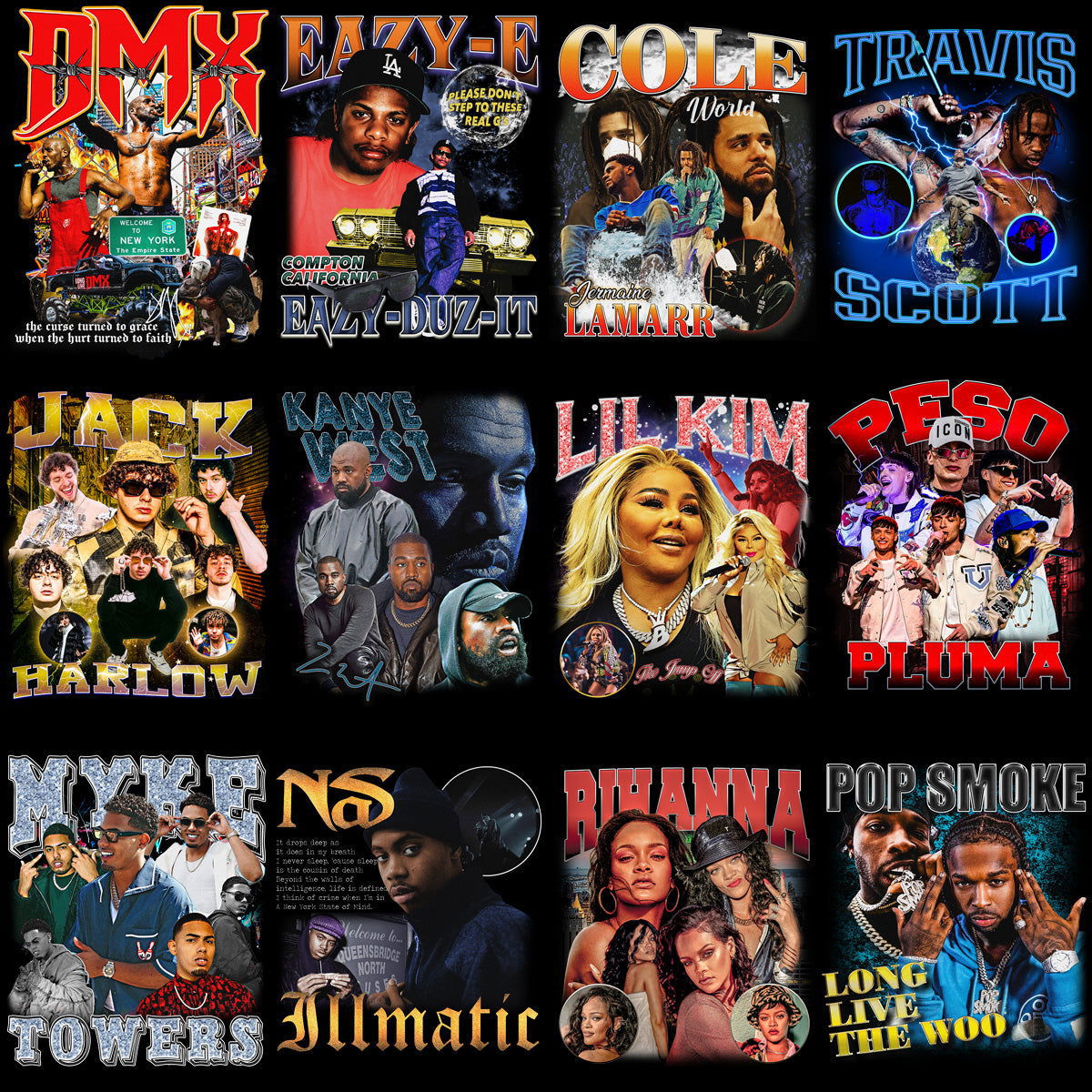 PacksDesigns's tweet image. 🎶 Elevate your creative projects with our &apos;40 Music Vintage Artists Bootleg V2 Designs Bundle&apos;! For just $22.99, get access to a treasure trove of high-quality PNG designs perfect for every music lover and creative soul. #VintageArtists #MusicDesigns #CreativeBundle