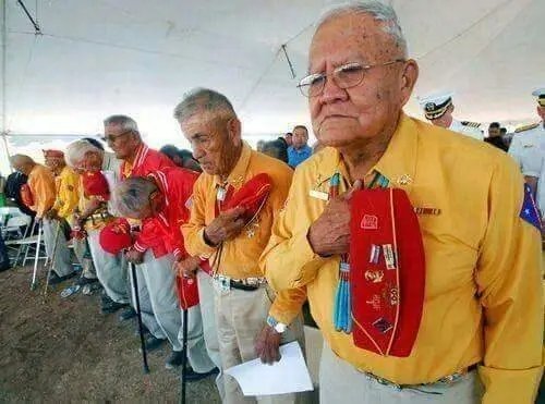 proud_native_am's tweet photo. Navajo Windtalkers - Heros of WWll. https://t.co/AGWqLuySP4