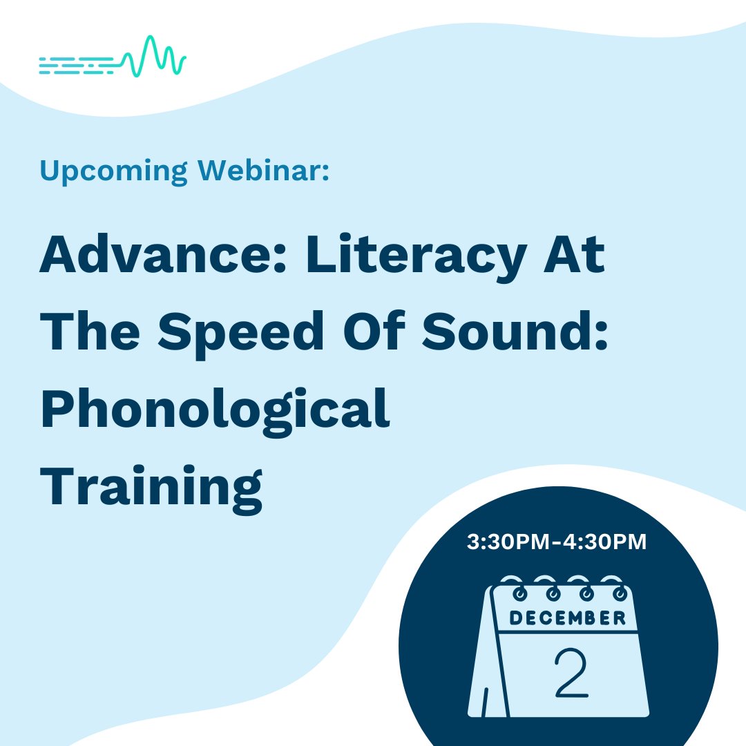 LexonicST's tweet image. Another webinar is coming up on 12th December, exclusive to Lexonik customers, all about phonological training!

Check your inbox for an invitation, or contact your Account Manager for more information.

#Webinar #Webinars #DeliverySupport #TeachingSupport