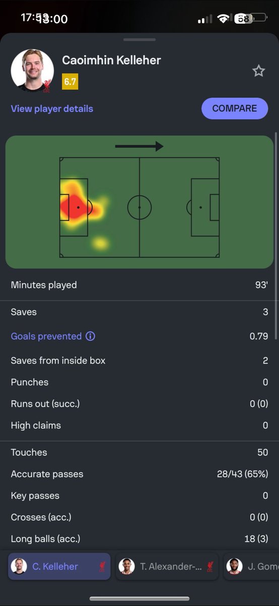 JackThomas_123's tweet photo. @AskPaddyPower why has Liverpool keeper 3 or more saves not been settled https://t.co/ekyzV94350
