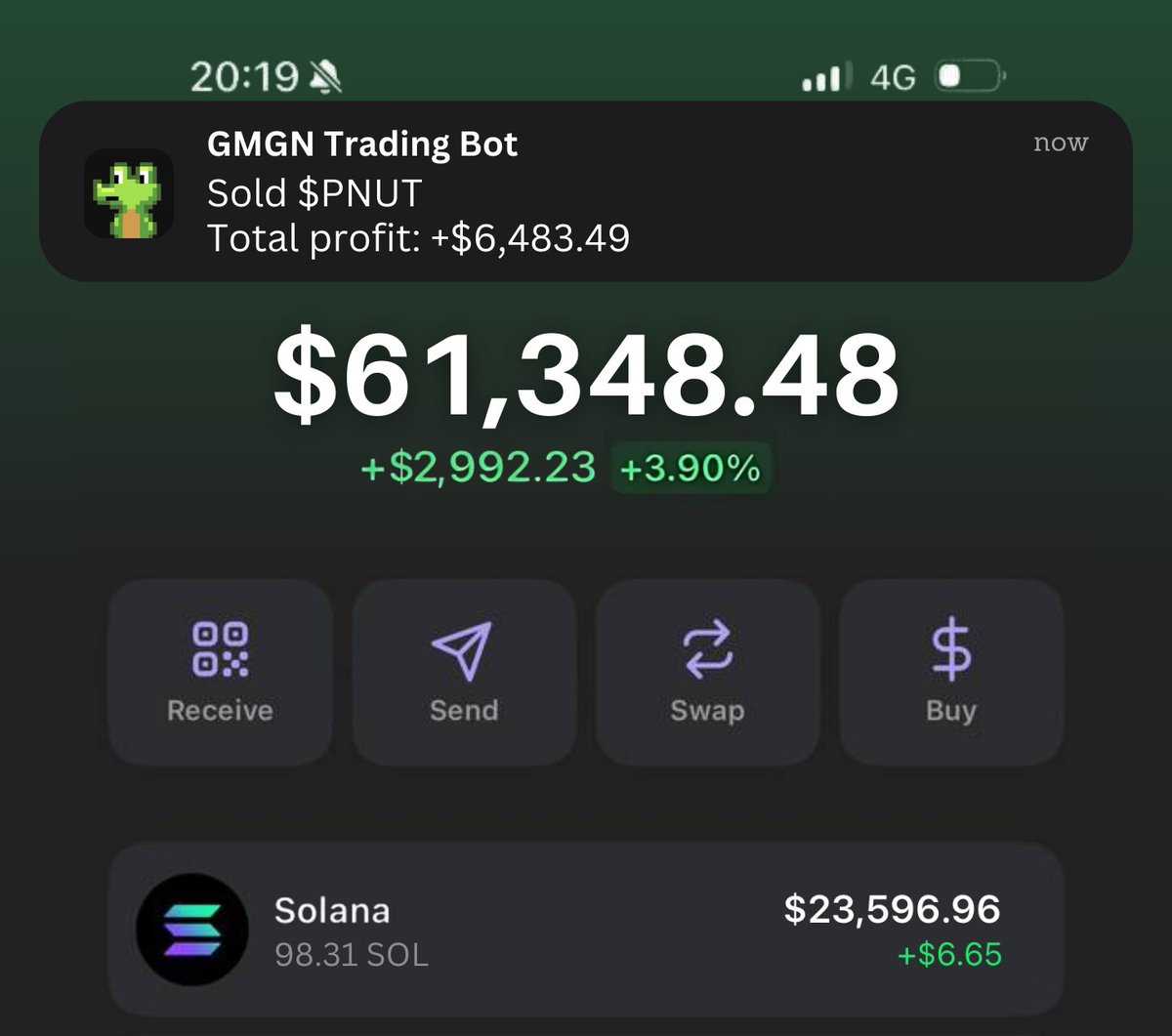 1. Take your phone
2. Read my guide
3. Start making $3-5k per week

This is the easiest way to make money that YOU can replicate

Here is step-by-step guide (+3 insider wallets as a bonus)🧵👇