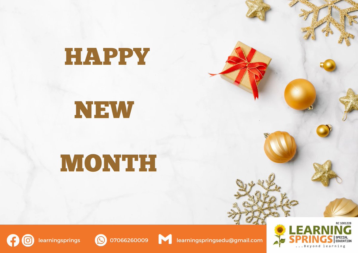 iheanachoijeom2's tweet image. Welcome to December
Cheers to joyous memories throughout the month

#Learningsprings #Beyondlearning #Inclusion #Inclusionmatters #Specialneeds #Rehabilitation #Education #School #Community #Counseling #Therapy