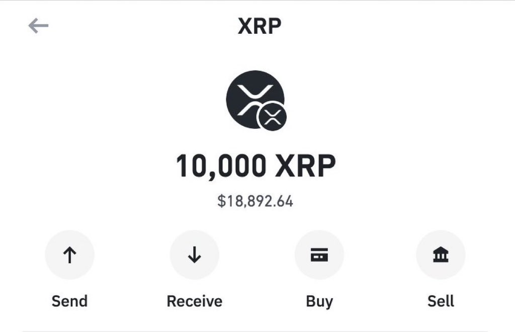 Giving away 10,000 $XRP to one lucky follower!

Found my old #XRP wallet that I haven't touched since 2019.

Just like, retweet and comment "done".
 
Random winner in 24 hours.

Will contact via DMs so must be following.