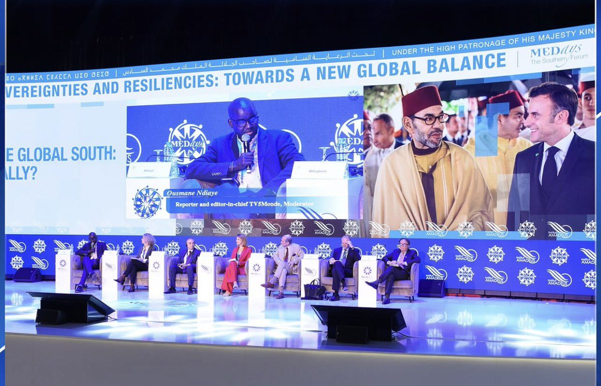 teutavodo's tweet photo. Reflections on “Multipolarity and the Rise of the Global South in the panel hosted by #institutamadeusin Morocco 🌏

Exploring how the rise of the Global South is shaping a more inclusive, multipolar world.
#GlobalSouth #Multipolarity #Geopolitics https://t.co/hM3b2BFK2h