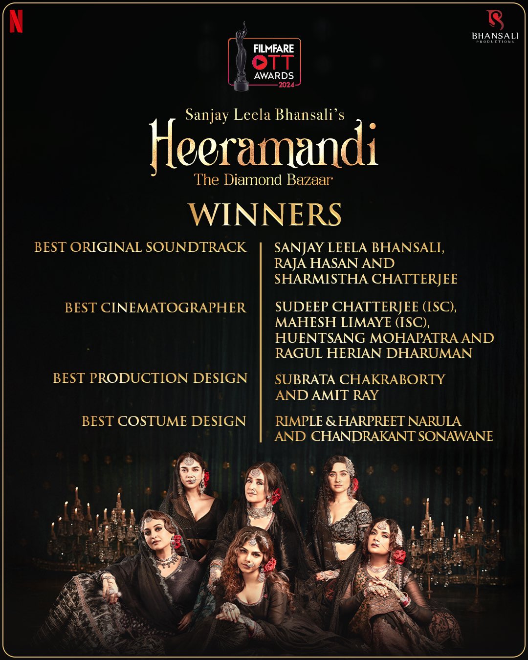 Filmfare OTT Awards 2024 Highlights, List, Who Won What, Kareena Kapoor, Diljit Dosanjh