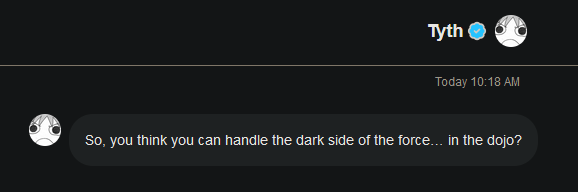 I say shit like this all the time.