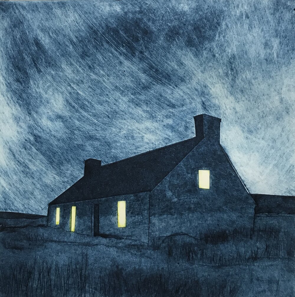 Sarah Morgan, contemporary UK printmaker #WomensArt