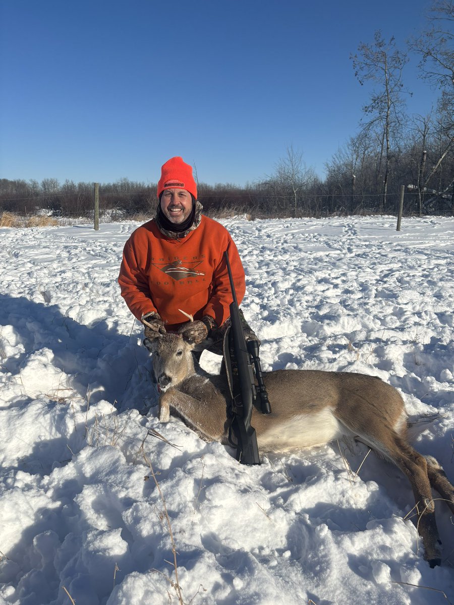 Not the biggest Buck, but definitely will do for the coaches sausage party. Breakfast sausage is the breakfast dessert!