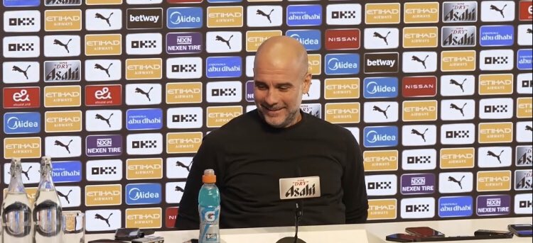 "some banter today with the fans, Pep"

🗣️Pep Guardiola: "l just wanted to remind them l have more Premier League titles than their club."

😭😭