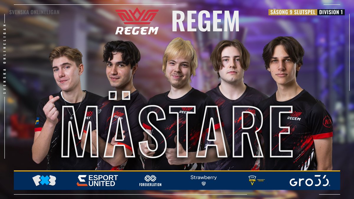 🇸🇪 SVENSKA MÄSTARE I LEAGUE OF LEGENDS 🏆

 ⚔ Learchuzz
🌲 Cast
🧙‍♂️ Furby
🏹 Pipey
🩹 Sekkou