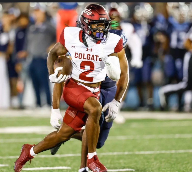 Blessed to receive an offer from Colgate university!!! <a href="/CoachJaredLivin/">Jared Livingston</a> <a href="/PlantCityFB/">Plant City Football</a> <a href="/Coachwbbaker/">Will Blankenbaker</a> <a href="/polk_way/">PolkWay</a> <a href="/_housecall/">Terrence Hicks</a> <a href="/H2_Recruiting/">Hasani (H2) | Football Recruiting</a> <a href="/BigCountyPreps1/">BCP SPORTS</a>