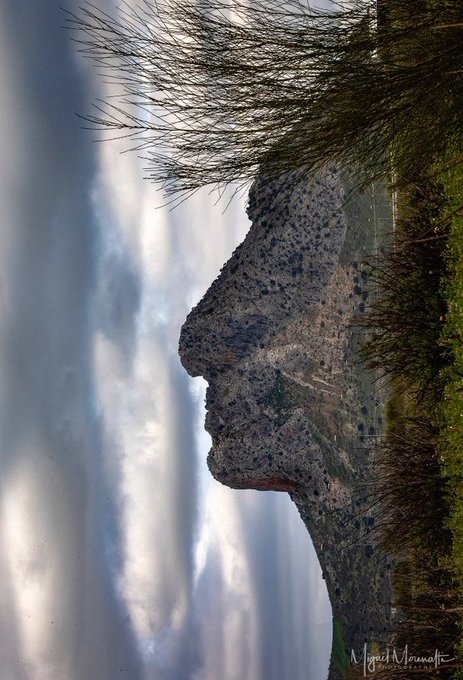 itswpceo's tweet photo. Known as "Indian Mountain," this mountain appears to be shaped like the head of an American Indian from certain viewpoints.

It is located near Antequera, in the province of Malaga in Andalusia, Spain https://t.co/vwjJvgPrab