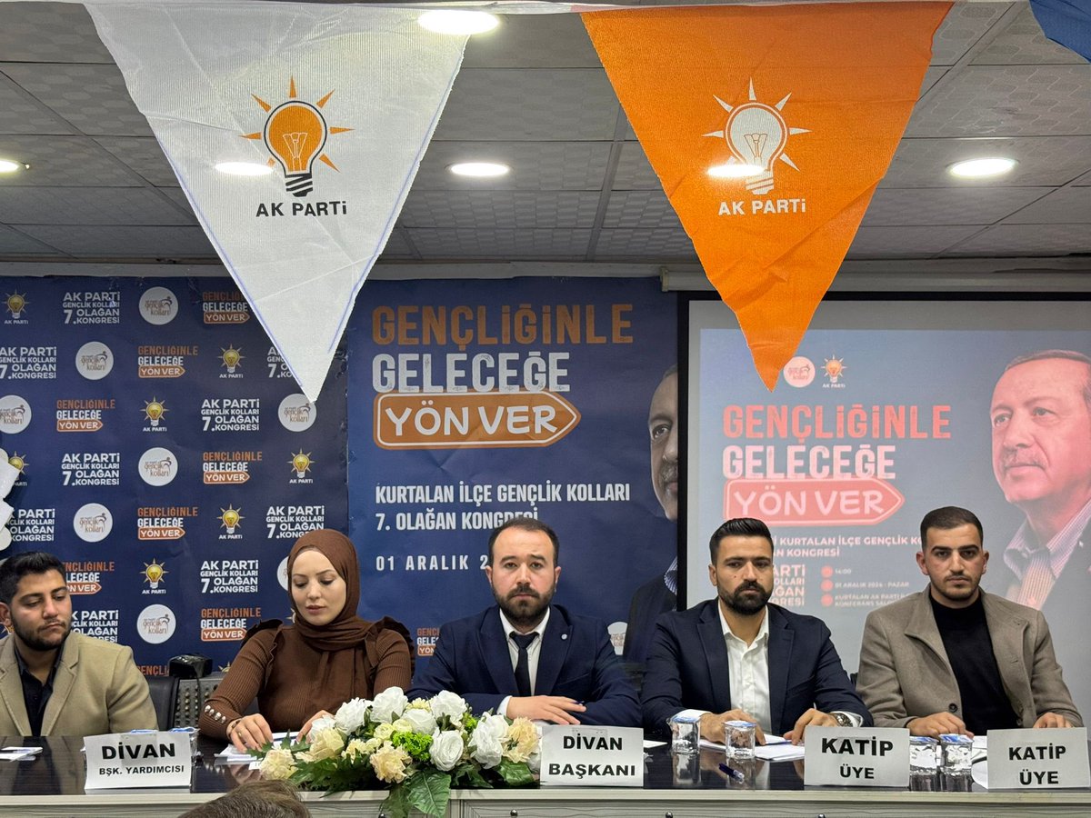 akgencliksiirt's tweet photo. 📍Kurtalan 

AK Gençlerimizin büyük enerjisi ve heyecanı ile Kurtalan İlçe Gençlik Kolları 7. Olağan Kongremizi gerçekleştirdik. Kongremizin hayırlara vesile olmasını diliyoruz .

AK Gençlerimizle geleceğe yön vereceğiz, Türkiye Yüzyılı’nı birlikte inşa edeceğiz! https://t.co/w0HMJm7imR