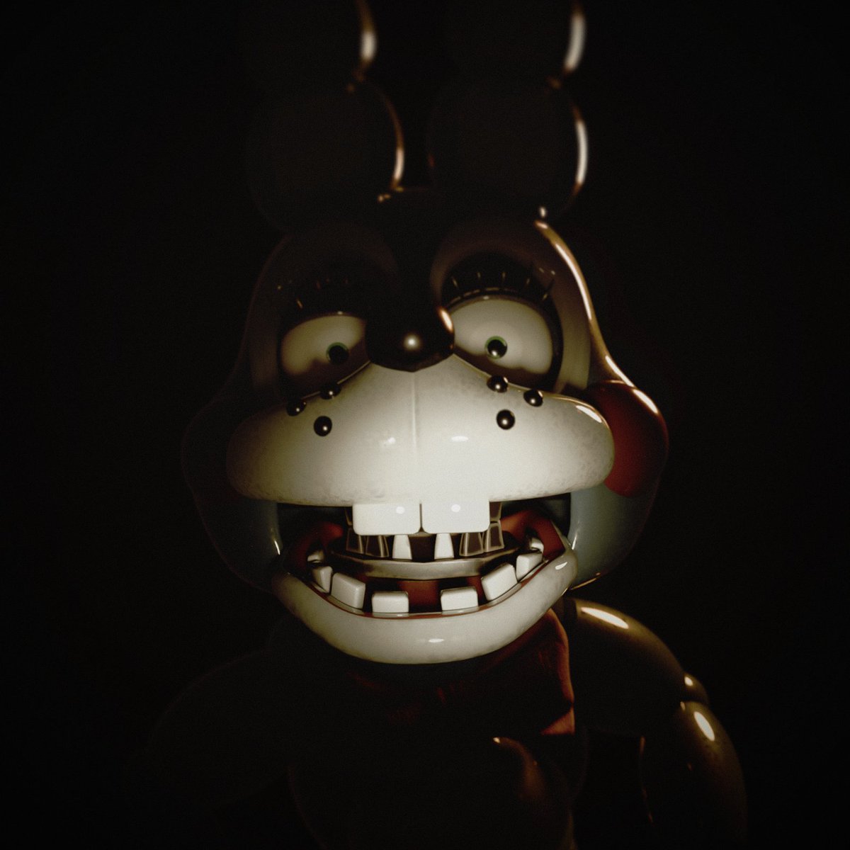 some_0randomguy's tweet image. bownie the bownee #fnaf2 #fnaf #fivenightsatfreddys2 #bonniethebunny #toybonnie #e