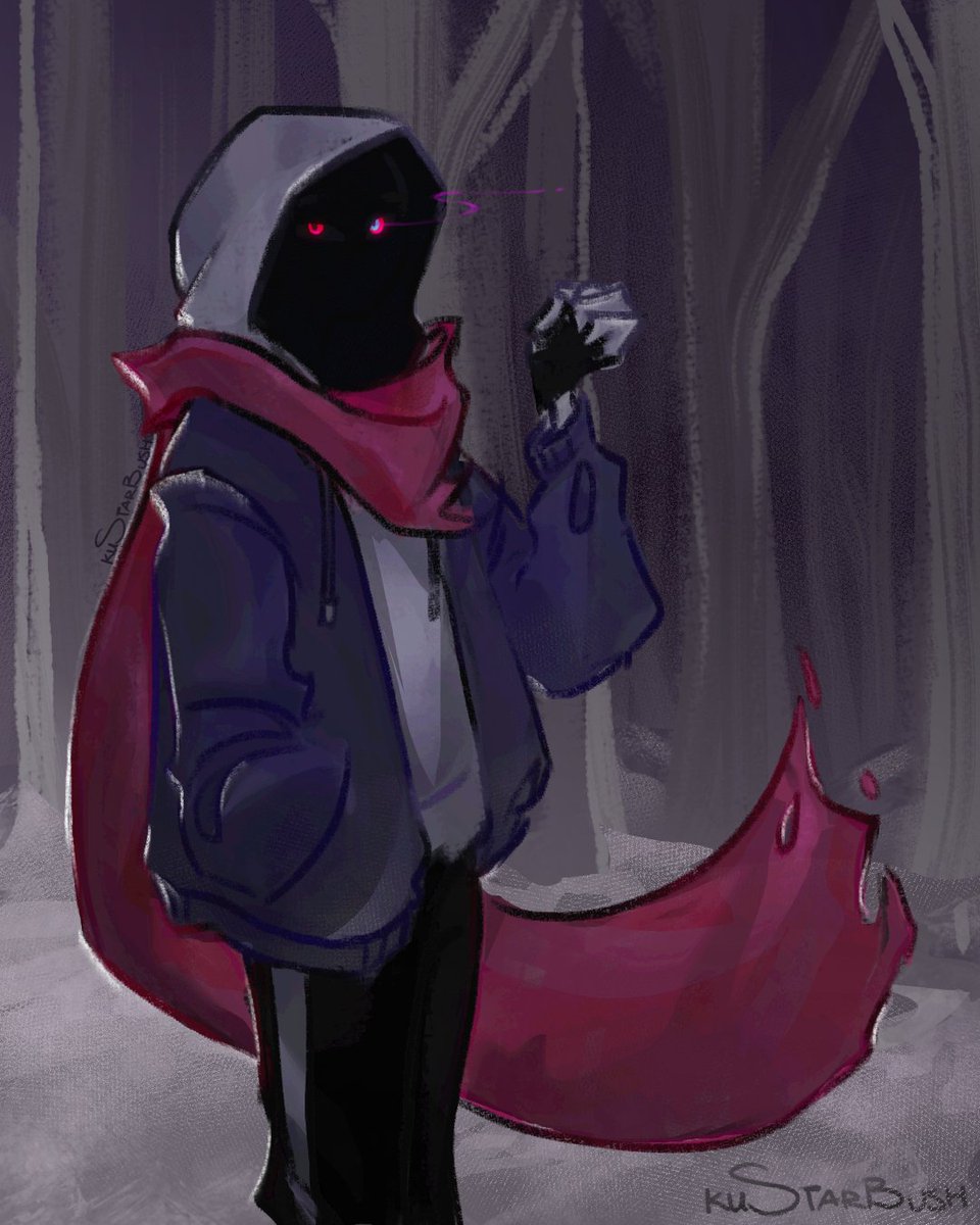 KuStarBush's tweet image. decided to draw the twink #dustsans #sansAU #Dusttale