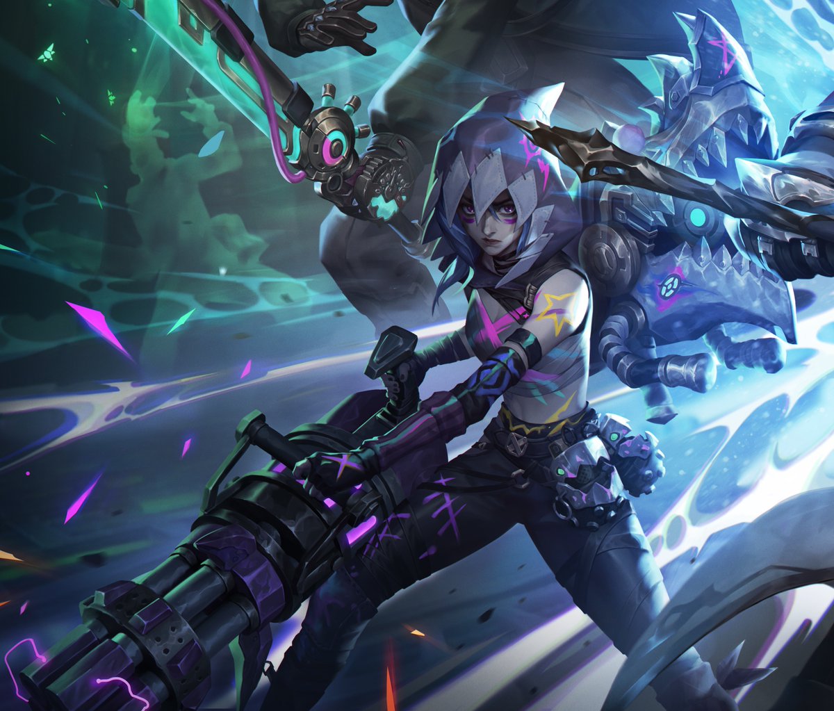 I really love her! The best awakening Jinx!

#ArcaneSeason2 #Jinx #WildRift