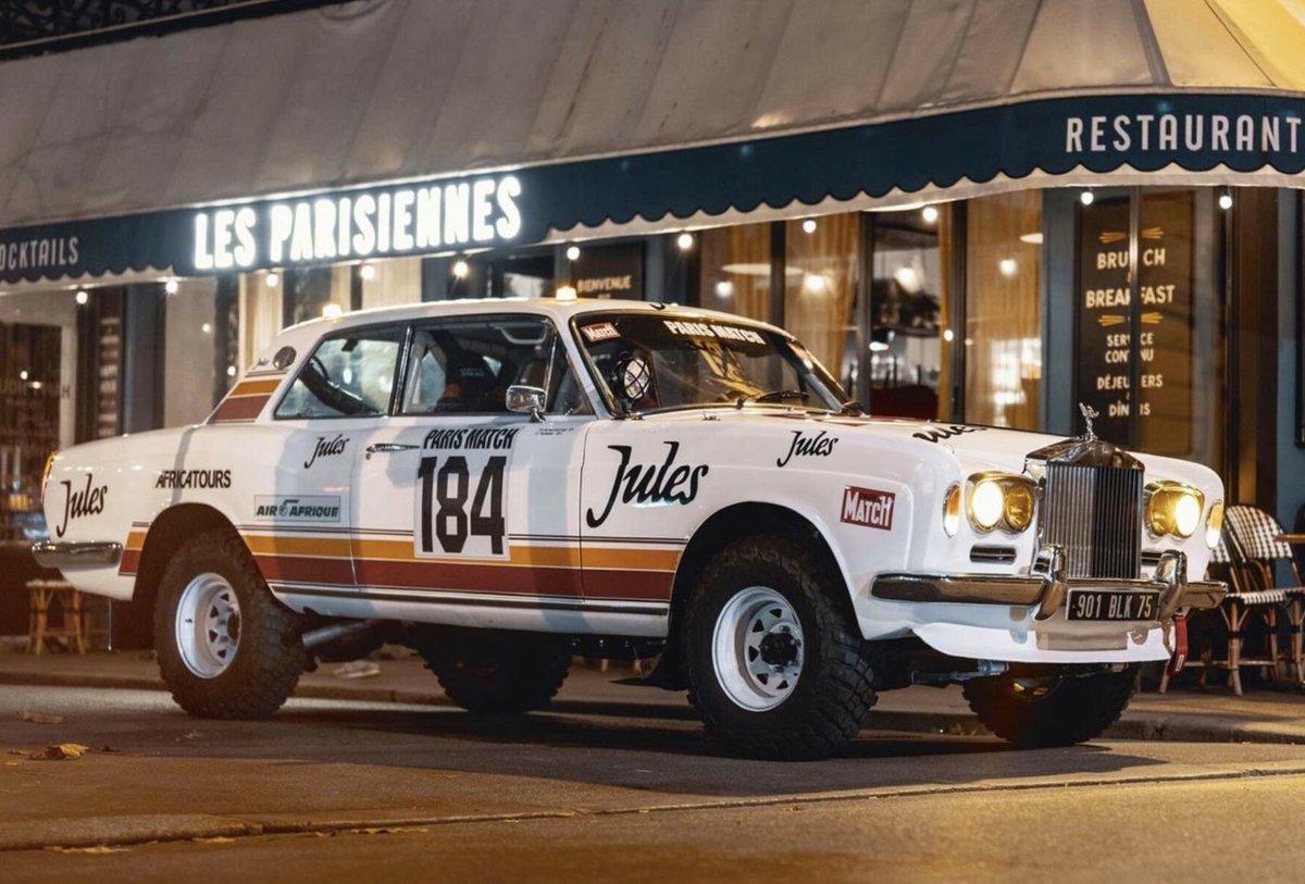 Silodrome's tweet photo. For Sale: The Rolls-Royce 4×4 Paris-Dakar Racer 

Link: https://t.co/OPef8xwY5P https://t.co/2pDYh7ZHTs