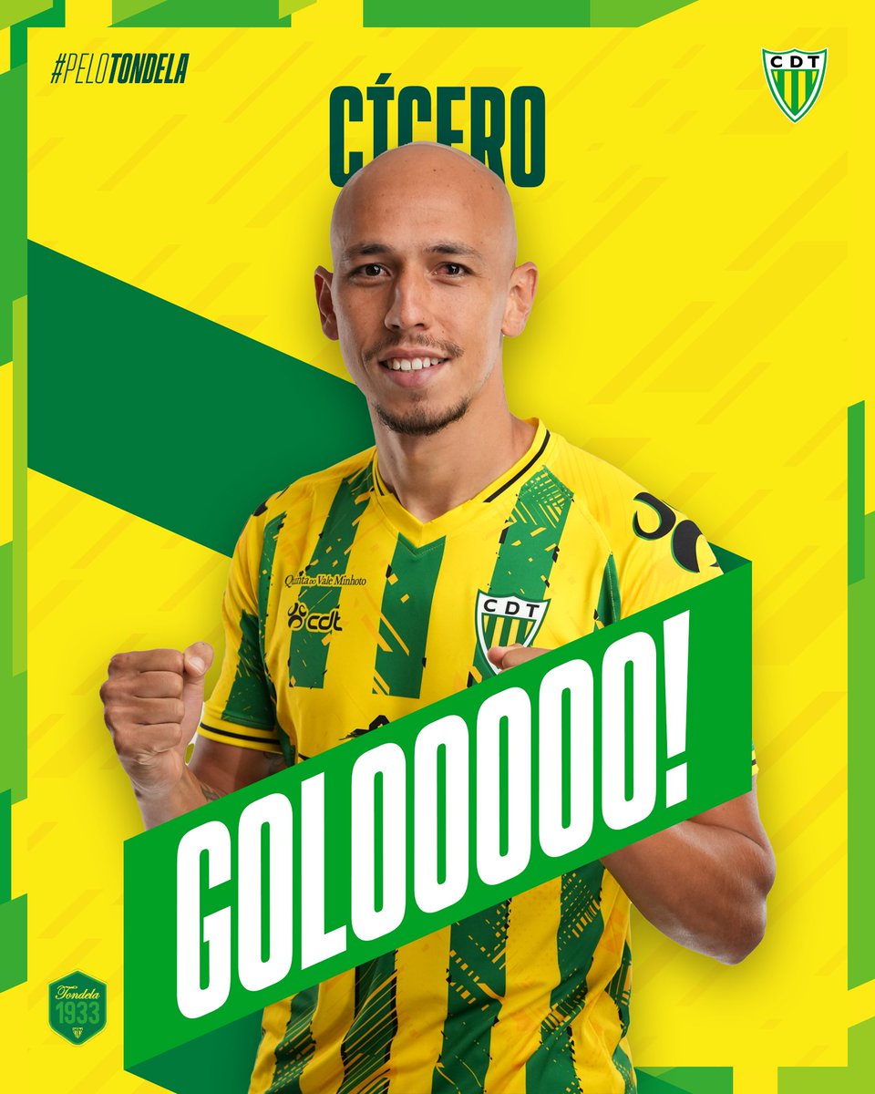 CDTondela1933's tweet photo. 🎯 Goloooo CD Tondela
2' Cícero
✌️| 1-0
#PeloTondela #CDTFCPF #LigaPortugalMeuSuper https://t.co/IlZypuMK6b
