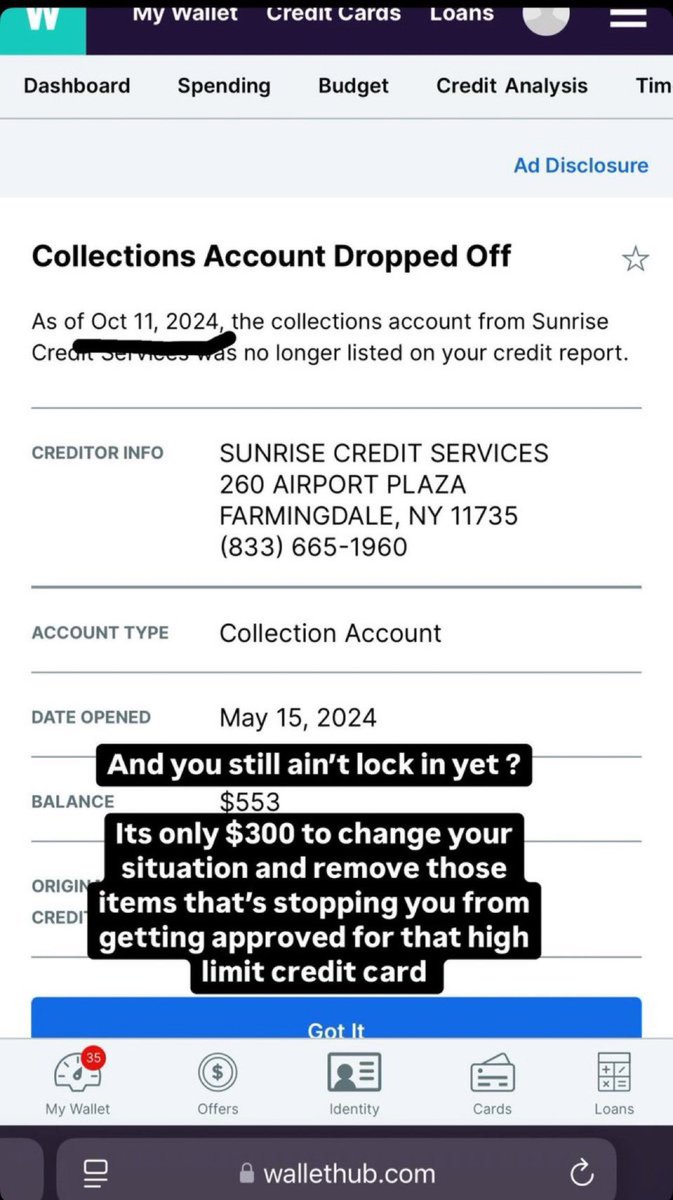 Rocket Sky Credit Boost tweet media