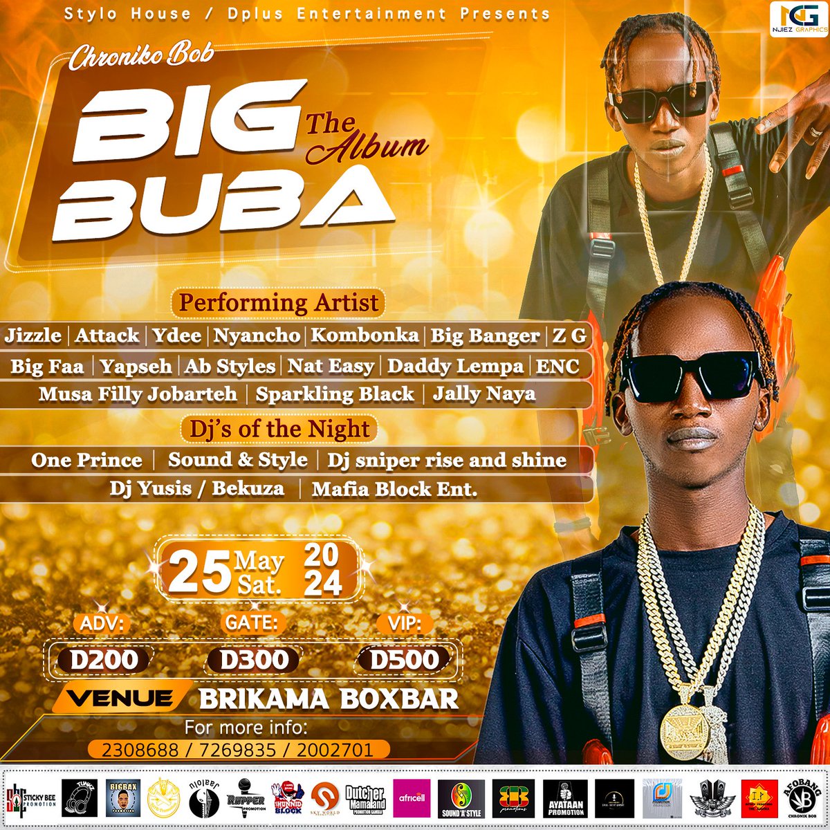 Album flyer we designed for @chronikobob .
Dm let's get creative together.
#njiez_graphics_designs
#flyerdesign