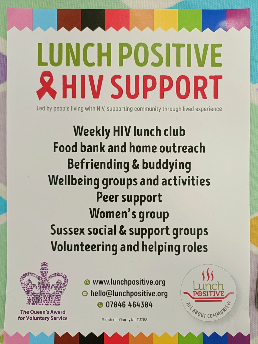 Today is World AIDS Day, a chance to unite and remember those lost to AIDS and to support those living with HIV. 

I've just attended Lunch Positive with the community, to stand against HIV stigma and push for action to end new HIV cases by 2030 in Brighton &amp; Hove.
@lunchpositive
