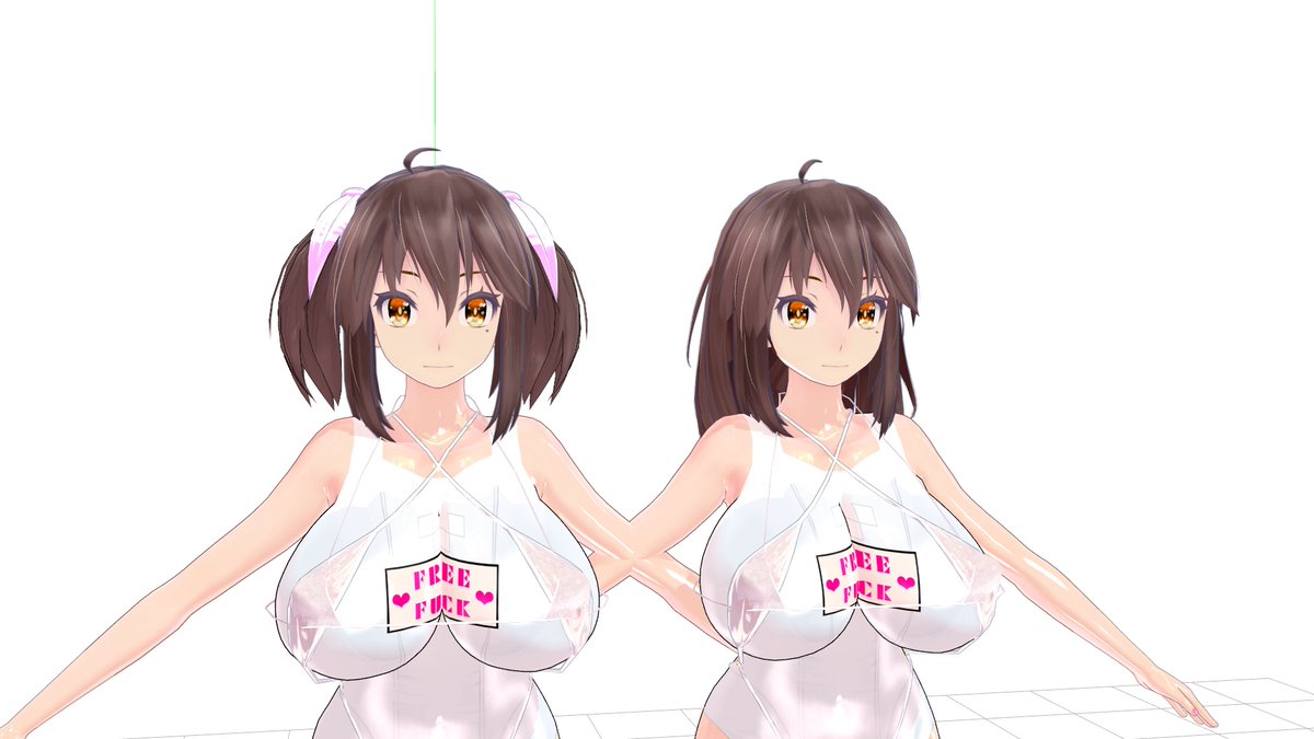 ツインテ時の毛量を考慮すればもっと長い方が自然かかな・・あんまり長いと貫通とか心配事がでてくるけどやるだけやってみるか、変だったら中止 