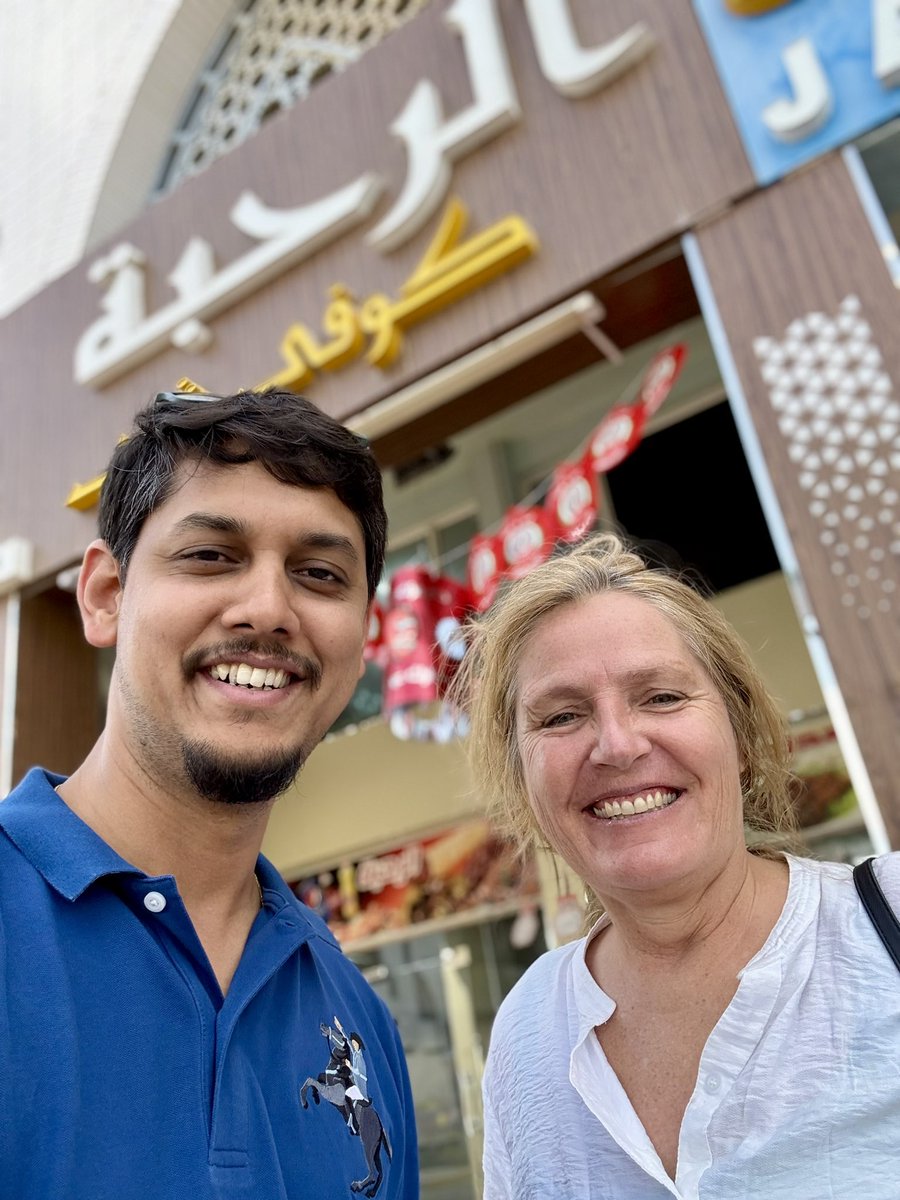 After six years, I finally met Kirsten in person! We used to work together and have been collaborating online all these years, building an amazing friendship. Meeting her today, in the heart of the desert, was truly special. 🐪🌵

#Reunion #Friendship