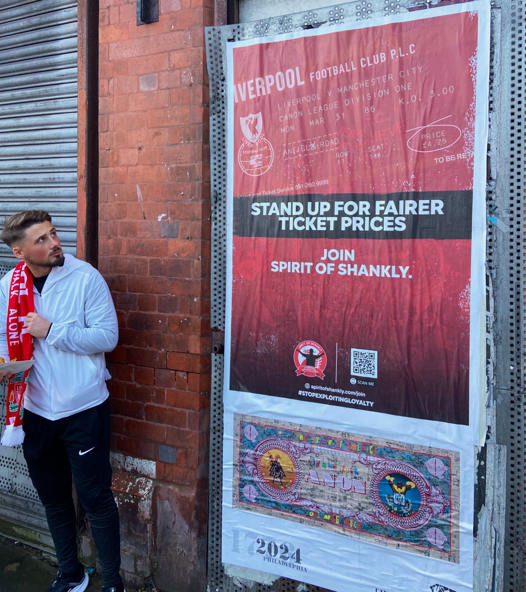 spiritofshankly's tweet image. 📍Walton Breck Road 

#StopExploitingLoyalty