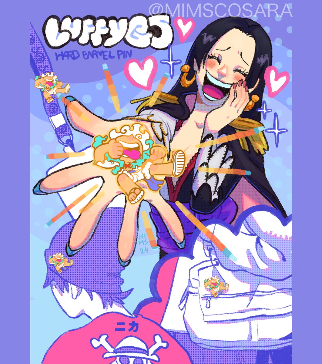 PIN LUFFY G5 X BOA HANCOCK ε (*´･ω･) з

[ In my next Artbook I want to draw some Merchandise poster, It's kind so fun :3 ]

I accept suggestion to the next! Merch + Character (need to be my merch)

Shares are appreciated 💖
.
.
.
#boahancock #luffy #luffyg5 #nika #pin #onepiece