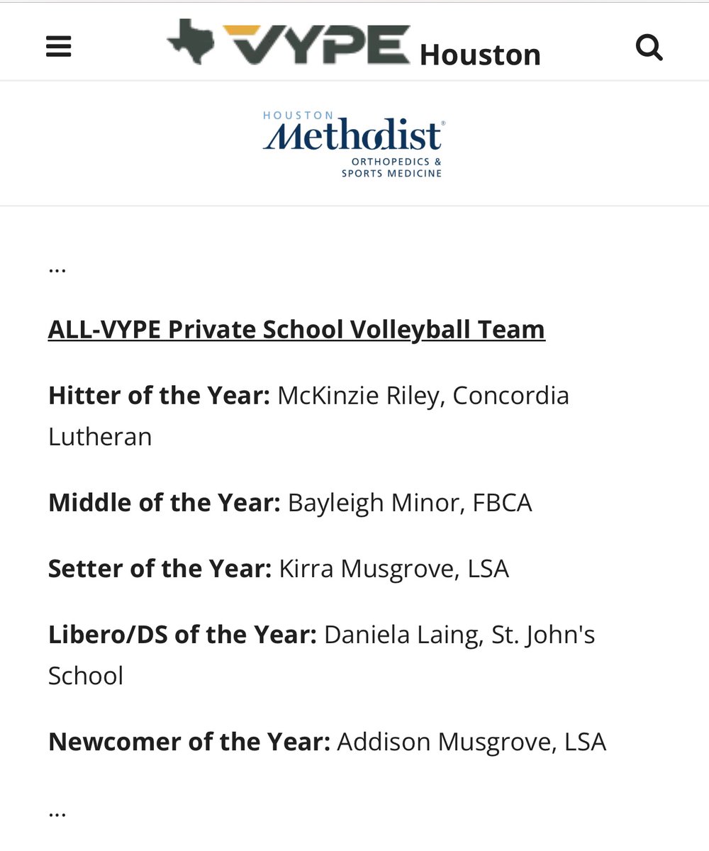 Addison Musgrove (@addisonm2028) on Twitter photo Thank you <a href="/vypehouston/">VYPE Houston</a> for the recognition!
<a href="/HoustonSkyline/">Houston Skyline</a> 
<a href="/LSAPioneerVball/">Lutheran South Volleyball</a> Thank you <a href="/vypehouston/">VYPE Houston</a> for the recognition!
<a href="/HoustonSkyline/">Houston Skyline</a> 
<a href="/LSAPioneerVball/">Lutheran South Volleyball</a>