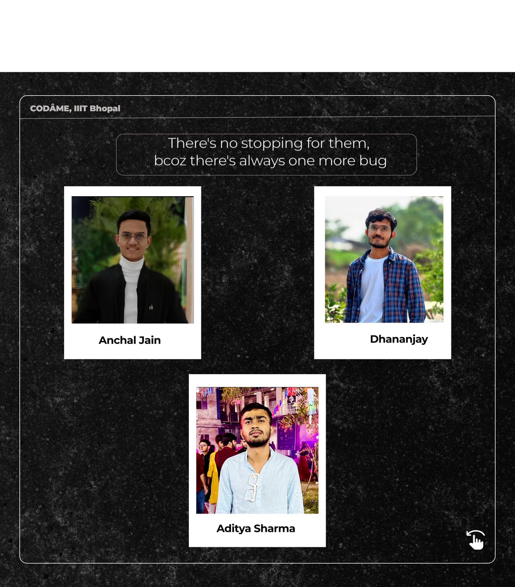 Codame_IIITB's tweet photo. From conquering complex algorithms to achieving high-stakes coding contests, our team members have consistently proven their exceptional skills and unwavering dedication.

#CODÂME #CP #DSA #Coding #CompetitiveProgramming https://t.co/4U2lnueXL6
