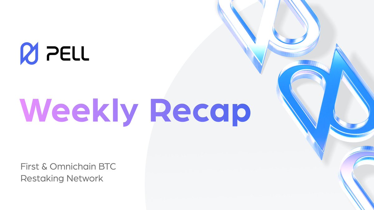 Pello fam, here’s your Pell Weekly Recap
- Dec 1, 2024 🧵
---------------------------

🚀 Major Updates

• $satUSD is now live for restaking on Pell. Ready to grow your assets?
• Our site got a fresh look—spot the updates!
• Pell Research is live! Explore updates, insights &amp;