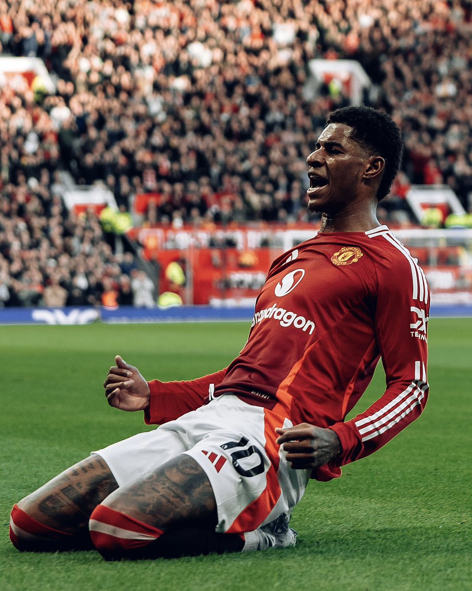 🔴⭐️ Marcus Rashford has scored 3 goals in 2 PL starts under Rúben Amorim!

Assist by an excellent Amad Diallo.