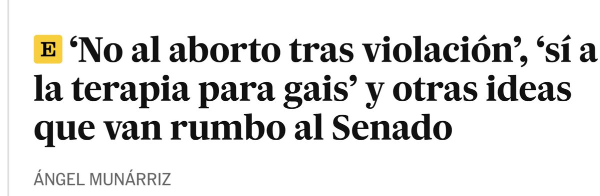 Informense's tweet image. Dolor tendencioso que podría hacer pensar que en el Senado se van a debatir semejantes chorradas.

No es cierto son unas jornadas de un grupo minoritario que ha pedido una sala en el Senado. 
@el_pais