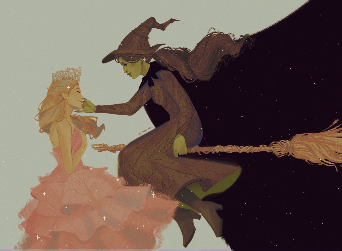 i hope you're happy in the end #wicked #gelphie #wickedfanart