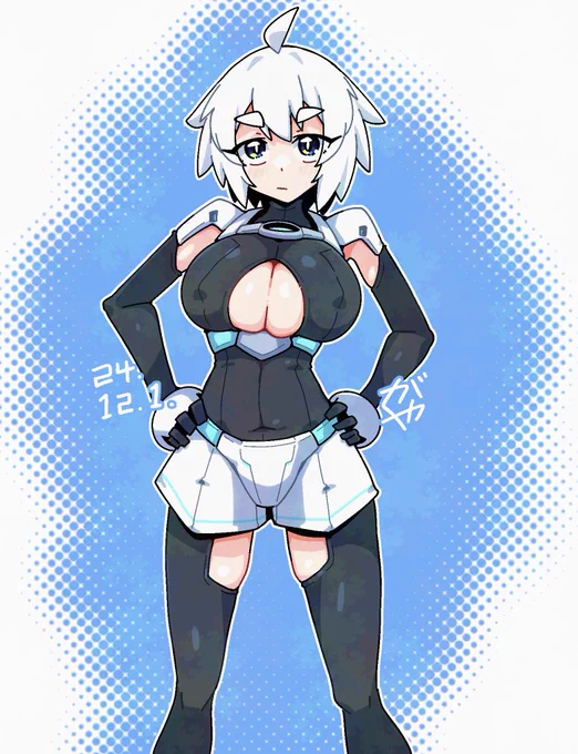 これはTSアンドロイドのうちの子シロちゃん冬の本で活躍()予定 