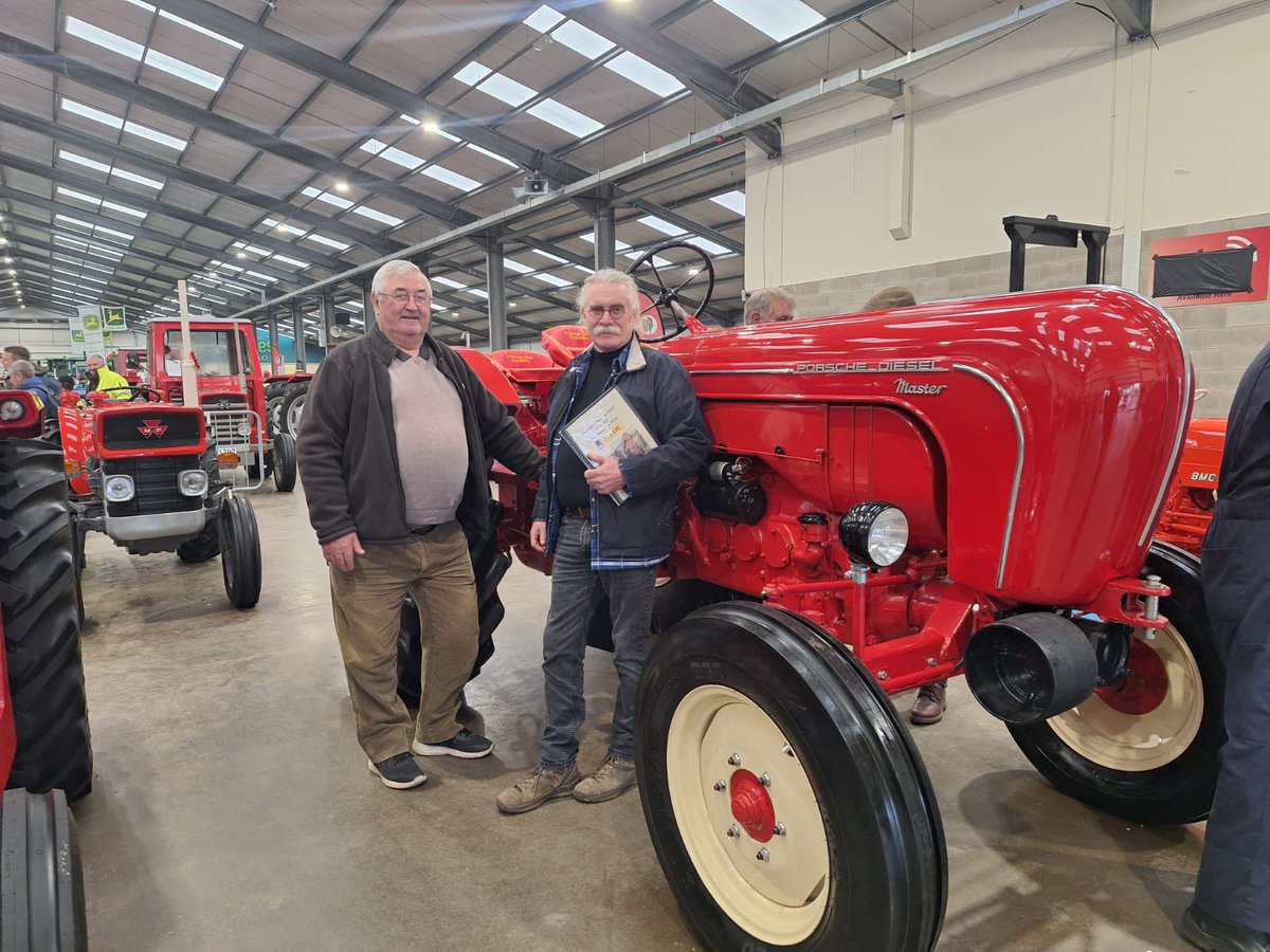 Did you see this rare 1959 Porsche Master 408 on display at the 2024 Newark Vintage Tractor &amp; Heritage Show?

It's co-owned by Seamus O’Dwyer and fellow enthusiast Donie Fitzgerald, and it's a beauty! 

Save the date for 2025 - 8&amp;9 November. newarkvintagetractorshow.com
