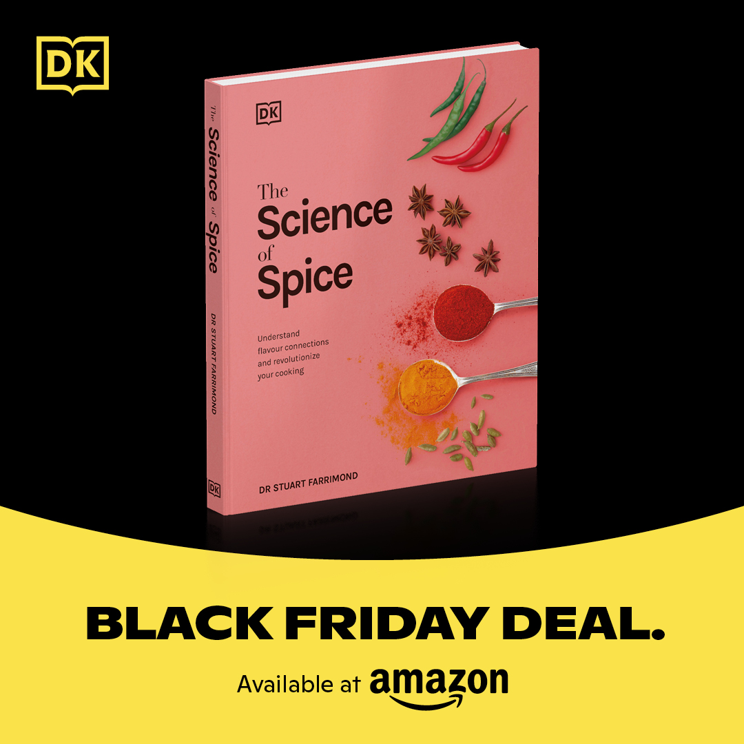 Dr Stuart Farrimond (@realdoctorstu) on Twitter photo Still time to cash in on my <a href="/dkbooks/">DK Books UK</a> books that are in the #BlackFriday sale! Science of Spice (sold 500,000+ copies) is one of my faves and a goodie for any food lover or cook you may have in your life - or just to treat yourself. amzn.to/4fSmU75 Still time to cash in on my <a href="/dkbooks/">DK Books UK</a> books that are in the #BlackFriday sale! Science of Spice (sold 500,000+ copies) is one of my faves and a goodie for any food lover or cook you may have in your life - or just to treat yourself. amzn.to/4fSmU75